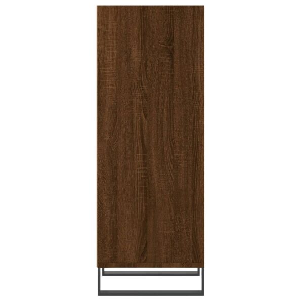 vidaXL Komoda hnedý dub 34,5x32,5x90 cm kompozitné drevo – Obrázok 5
