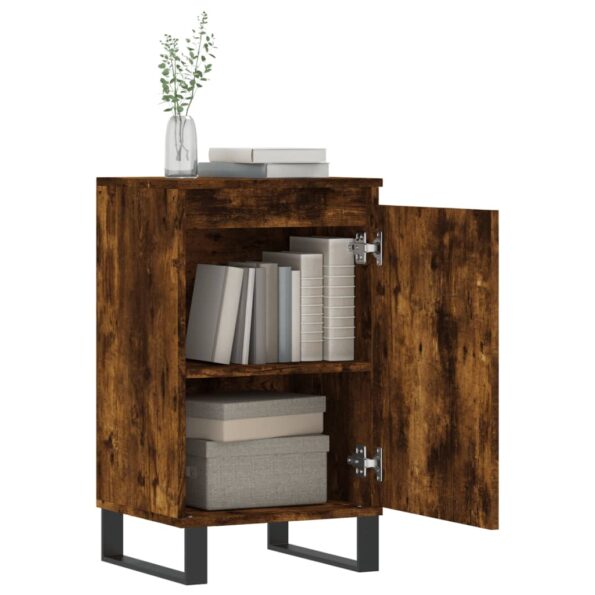 vidaXL Komody 2 ks dymový dub 40x35x70 cm kompozitné drevo – Obrázok 4