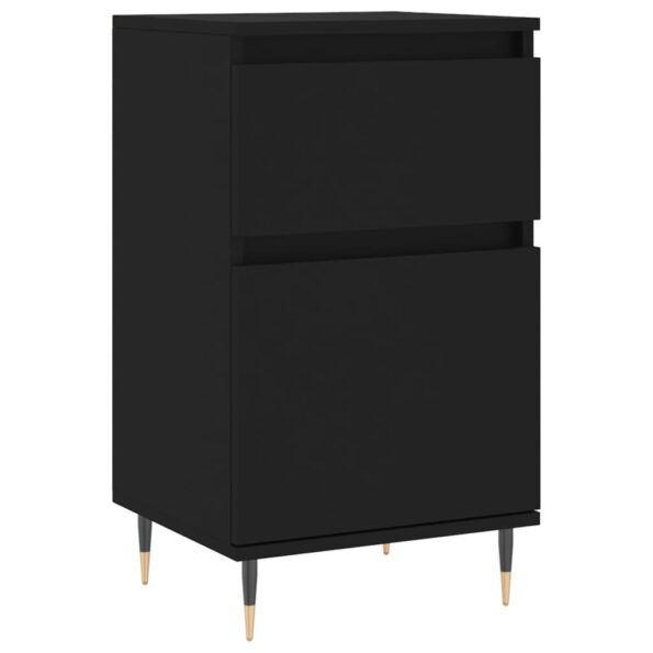 vidaXL Komody 2 ks čierne 40x35x70 cm kompozitné drevo – Obrázok 5