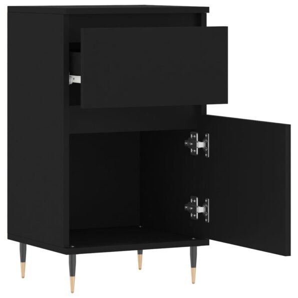 vidaXL Komody 2 ks čierne 40x35x70 cm kompozitné drevo – Obrázok 7