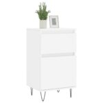vidaXL Komody 2 ks biele 40x35x70 cm kompozitné drevo – Obrázok 3