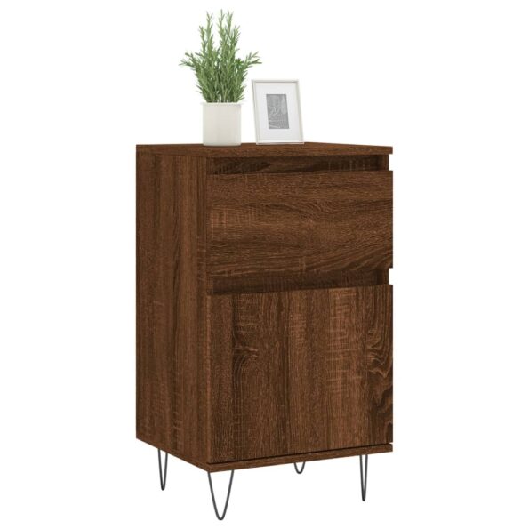 vidaXL Komody 2 ks hnedý dub 40x35x70 cm kompozitné drevo – Obrázok 3