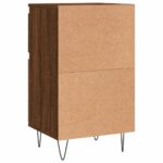 vidaXL Komody 2 ks hnedý dub 40x35x70 cm kompozitné drevo – Obrázok 9