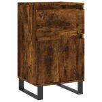 vidaXL Komody 2 ks dymový dub 40x35x70 cm kompozitné drevo – Obrázok 5