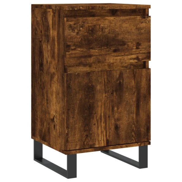 vidaXL Komody 2 ks dymový dub 40x35x70 cm kompozitné drevo – Obrázok 5