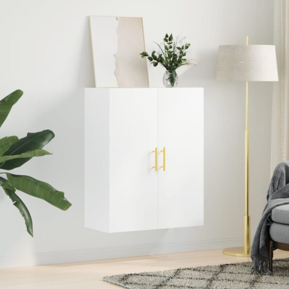 vidaXL Nástenná skrinka biela 69,5x34x90 cm – Obrázok 3