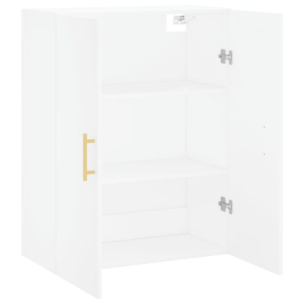 vidaXL Nástenná skrinka biela 69,5x34x90 cm – Obrázok 6