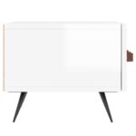 vidaXL TV skrinka, lesklá biela 150x36x30 cm, kompozitné drevo – Obrázok 7