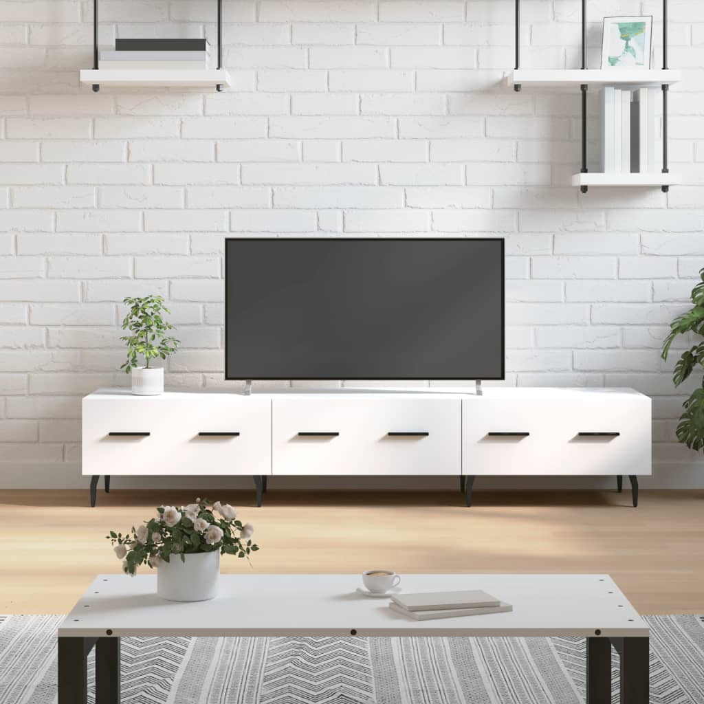 VXL8720845945336_m_en_hd_1.jpg vidaXL TV skrinka, biela 150x36x30 cm, kompozitné drevo – Obrázok 1