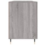 vidaXL Stôl sivý dub sonoma 140x50x75 cm kompozitné drevo – Obrázok 7