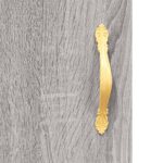 vidaXL Stôl sivý dub sonoma 140x50x75 cm kompozitné drevo – Obrázok 9