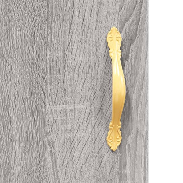 vidaXL Stôl sivý dub sonoma 140x50x75 cm kompozitné drevo – Obrázok 9
