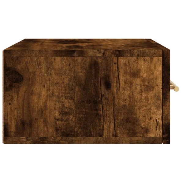 vidaXL Nástenné nočné stolíky 2 ks dymový dub 35x35x20 cm – Obrázok 8