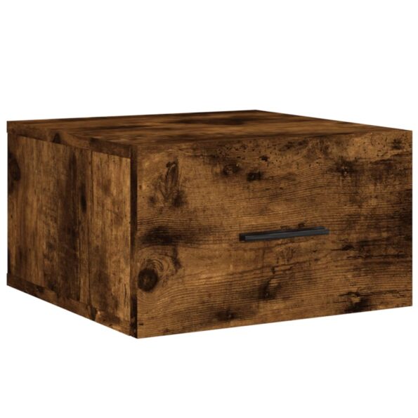 vidaXL Nástenné nočné stolíky 2 ks dymový dub 35x35x20 cm – Obrázok 5
