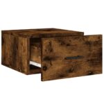 vidaXL Nástenné nočné stolíky 2 ks dymový dub 35x35x20 cm – Obrázok 7