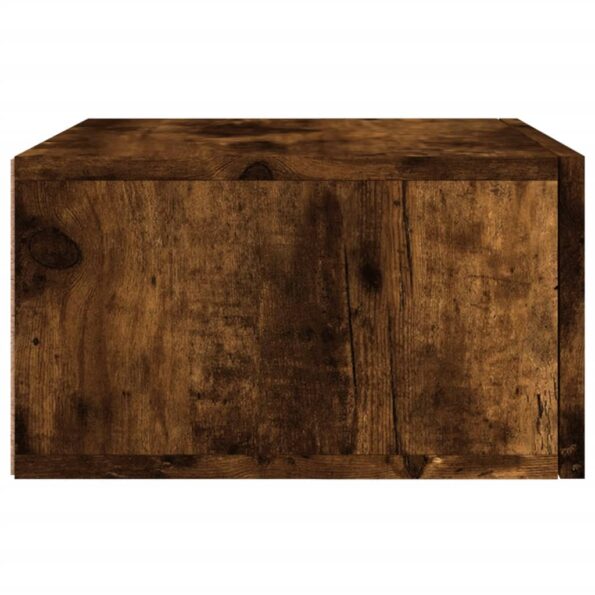 vidaXL Nástenné nočné stolíky 2 ks dymový dub 35x35x20 cm – Obrázok 8