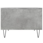 vidaXL Konferenčný stolík betónový sivý 60x50x36,5 cm spracované drevo – Obrázok 5