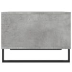 vidaXL Konferenčný stolík betónový sivý 60x50x36,5 cm spracované drevo – Obrázok 5