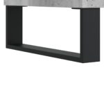 vidaXL Konferenčný stolík betónový sivý 60x50x36,5 cm spracované drevo – Obrázok 7