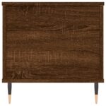 vidaXL Konferenčný stolík hnedý dub 90x44,5x45 cm spracované drevo – Obrázok 7