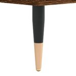 vidaXL Konferenčný stolík hnedý dub 90x44,5x45 cm spracované drevo – Obrázok 9