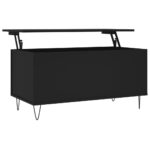 vidaXL Konferenčný stolík čierny 90x44,5x45 cm spracované drevo – Obrázok 2