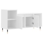 vidaXL TV skrinka biela 100x35x55 cm spracované drevo – Obrázok 6