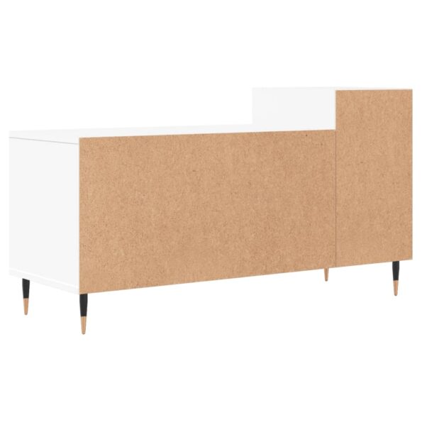 vidaXL TV skrinka biela 100x35x55 cm spracované drevo – Obrázok 8