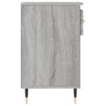 vidaXL Botník sivý dub sonoma 102x36x60 cm spracované drevo – Obrázok 7