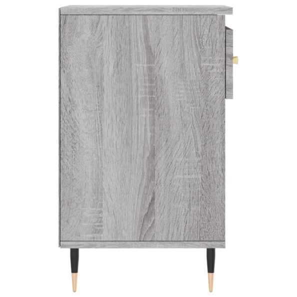 vidaXL Botník sivý dub sonoma 102x36x60 cm spracované drevo – Obrázok 7