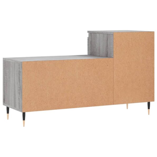 vidaXL Botník sivý dub sonoma 102x36x60 cm spracované drevo – Obrázok 8