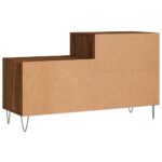 vidaXL Botník hnedý dub 102x36x60 cm spracované drevo – Obrázok 6