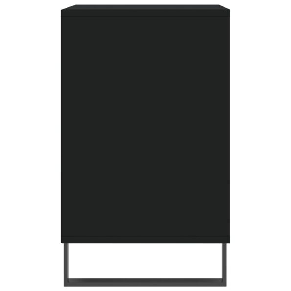 vidaXL Botník čierny 102x36x60 cm spracované drevo – Obrázok 5