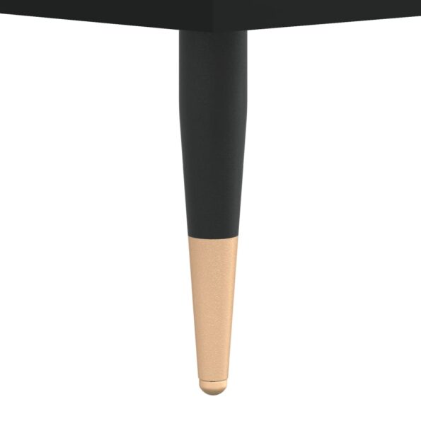 vidaXL Botník čierny 102x36x60 cm spracované drevo – Obrázok 8