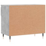 vidaXL Botník betónovo sivý 70x36x60 cm spracované drevo – Obrázok 8