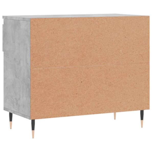 vidaXL Botník betónovo sivý 70x36x60 cm spracované drevo – Obrázok 8