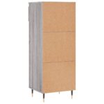 vidaXL Botník sivý dub sonoma 40x36x105 cm spracované drevo – Obrázok 8