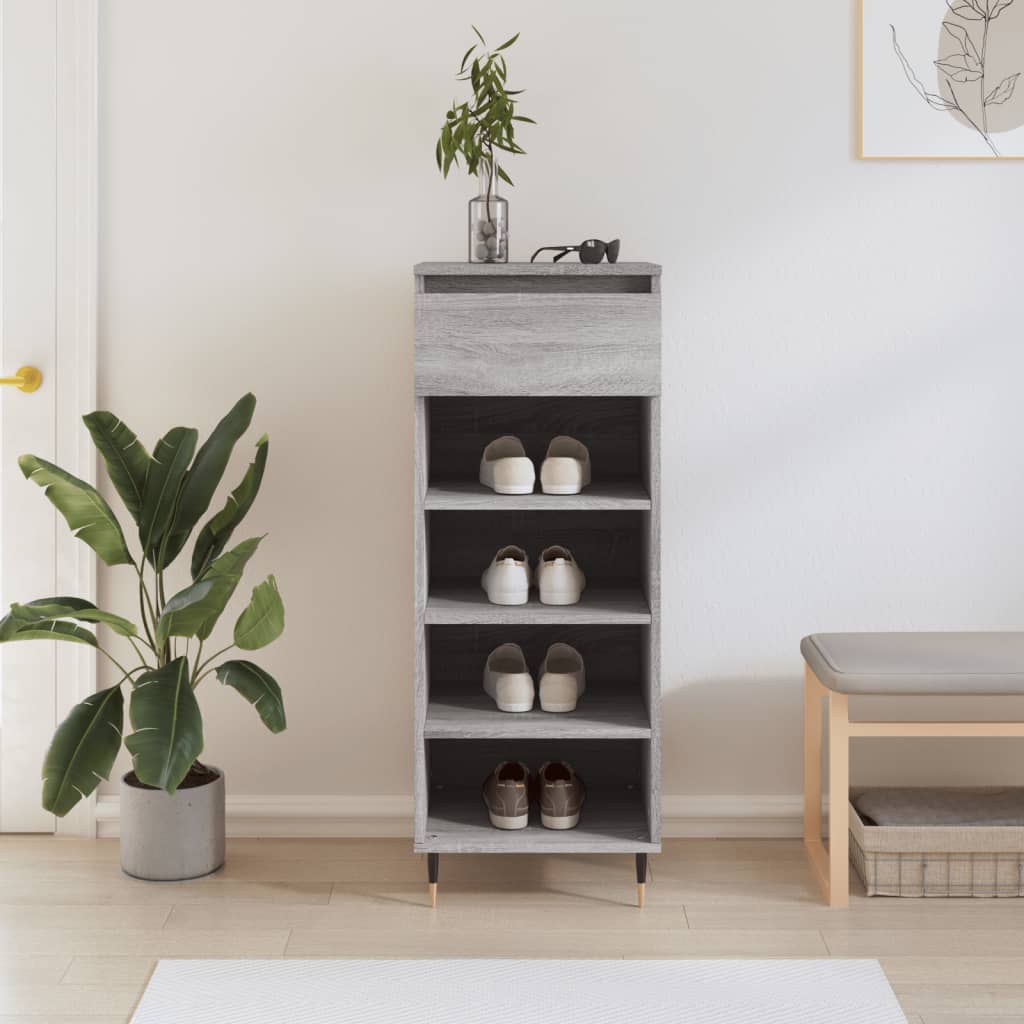 VXL8721012114975_m_en_hd_1.jpg vidaXL Botník sivý dub sonoma 40x36x105 cm spracované drevo – Obrázok 1