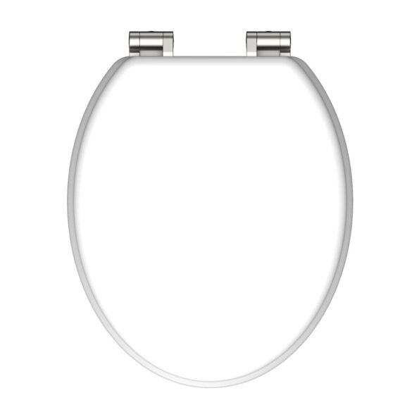 SCHÜTTE WC sedadlo WHITE drevené jadro – Obrázok 2