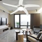 vidaXL Ozdobný stropný ventilátor s osvetlením 128 cm biely – Obrázok 3