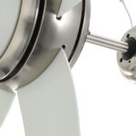 vidaXL Ozdobný stropný ventilátor s osvetlením 128 cm biely – Obrázok 10