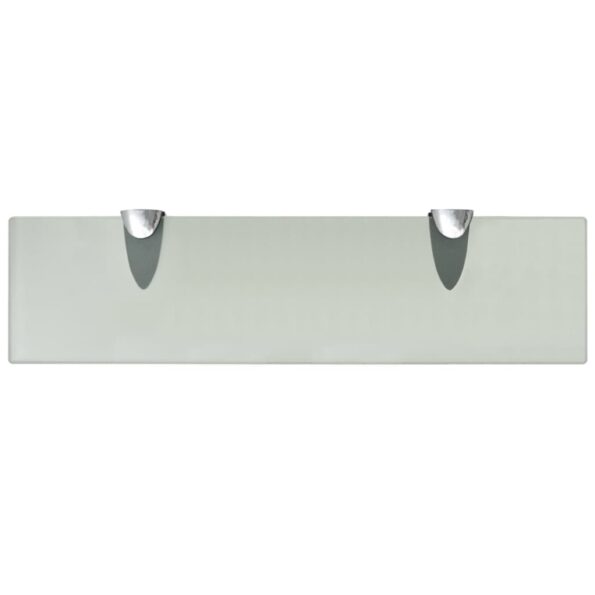 vidaXL Nástenná sklenená polička, 40x10 cm, 8 mm – Obrázok 3
