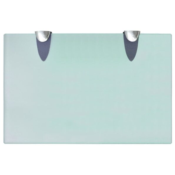 vidaXL Nástenná sklenená polička, 30x20 cm, 8 mm – Obrázok 3
