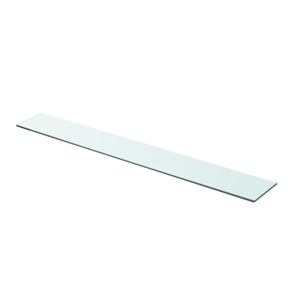 VXL8718475527169_a_en_hd_1.jpg vidaXL Poličkový panel z priehľadného skla, 90x12 cm – Obrázok 1