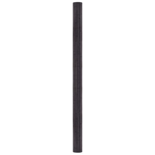 vidaXL Paraván z bambusu, sivý šírka 250 cm, výška 165 cm – Obrázok 3
