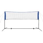 vidaXL Bedmintonová sada siete a košíkov, 300x155 cm – Obrázok 3