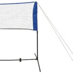 vidaXL Bedmintonová sada siete a košíkov, 300x155 cm – Obrázok 5