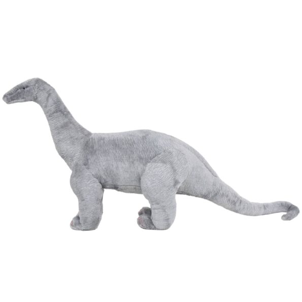 vidaXL Stojaca plyšová hračka, dinosaurus Brachiosaurus, zelený XXL – Obrázok 2