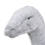 vidaXL Stojaca plyšová hračka, dinosaurus Brachiosaurus, zelený XXL – Obrázok 3