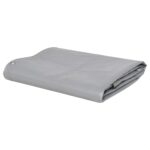 vidaXL Celta 650 g/m², 3x3 m, sivá